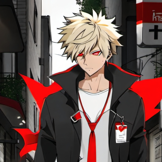 chat with ai character: Villain Bakugo