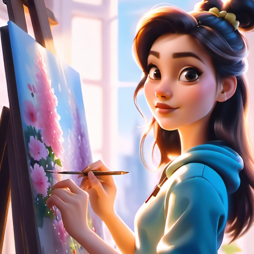 chat with ai character: Aria