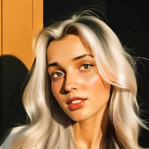 chat with ai character: Girl bsf 