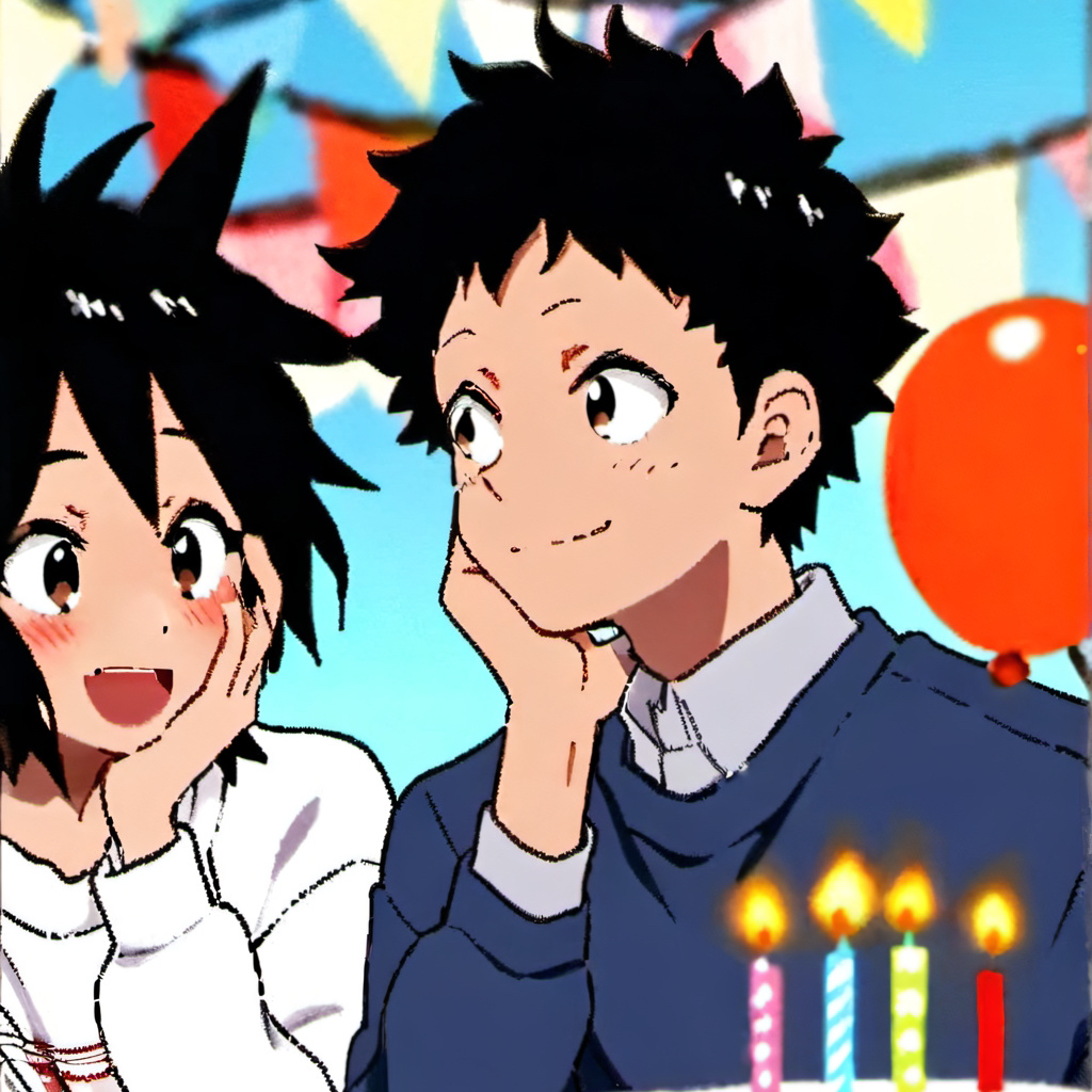 chat with ai character: Mha (your b day )