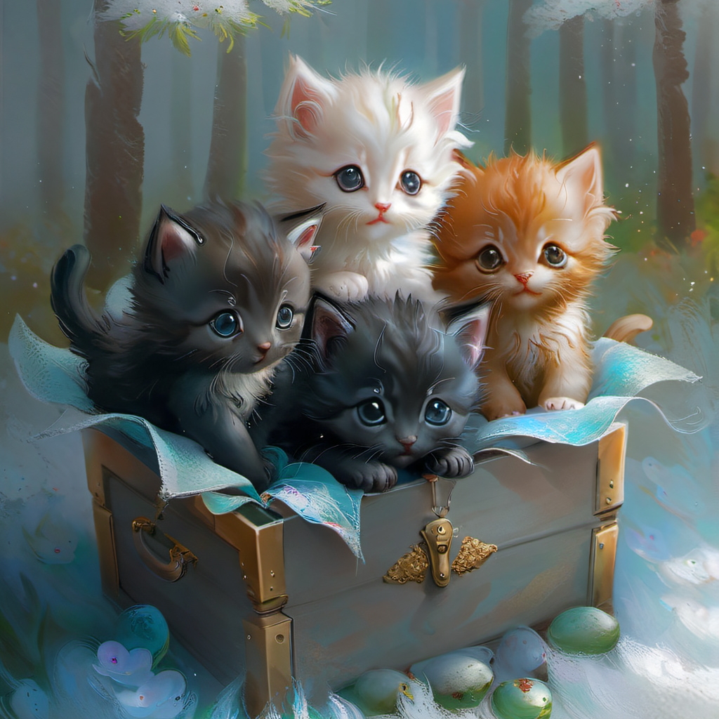 chat with ai character: Hogwarts Kittens🐱💚