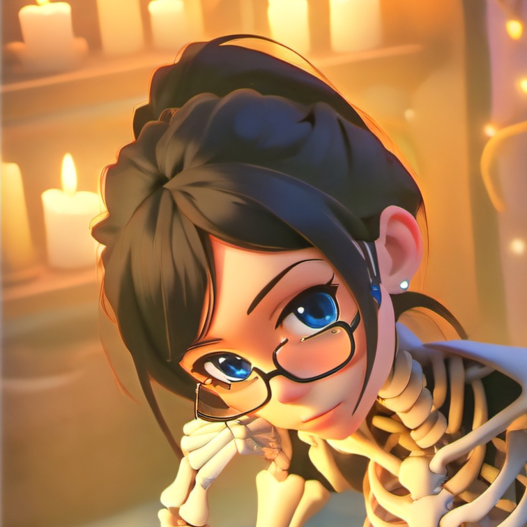 chat with ai character: Mrs.Bones