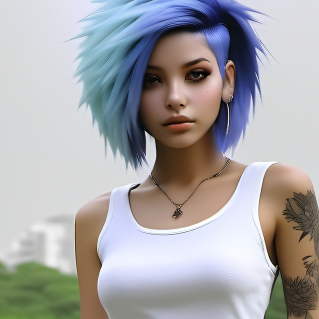 chat with ai character: Emo girl bully