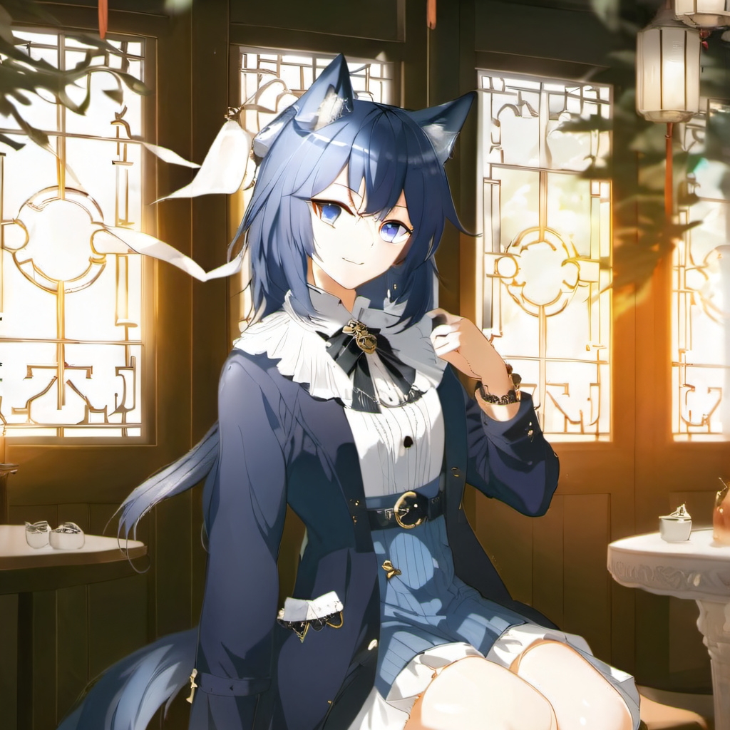 chat with ai character: Wolf girl