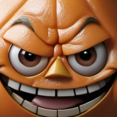 chat with ai character: Annoying orange