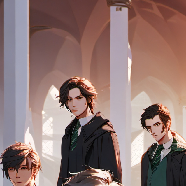chat with ai character: slytherin gang
