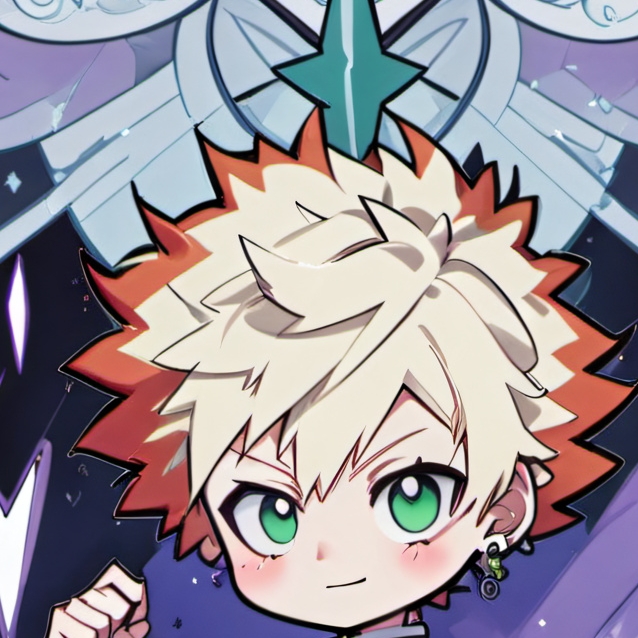 chat with ai character: chibi bakugo 💥