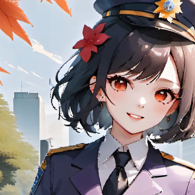 chat with ai character: mha x purple girl.