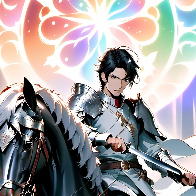 chat with ai character: aguard black horse