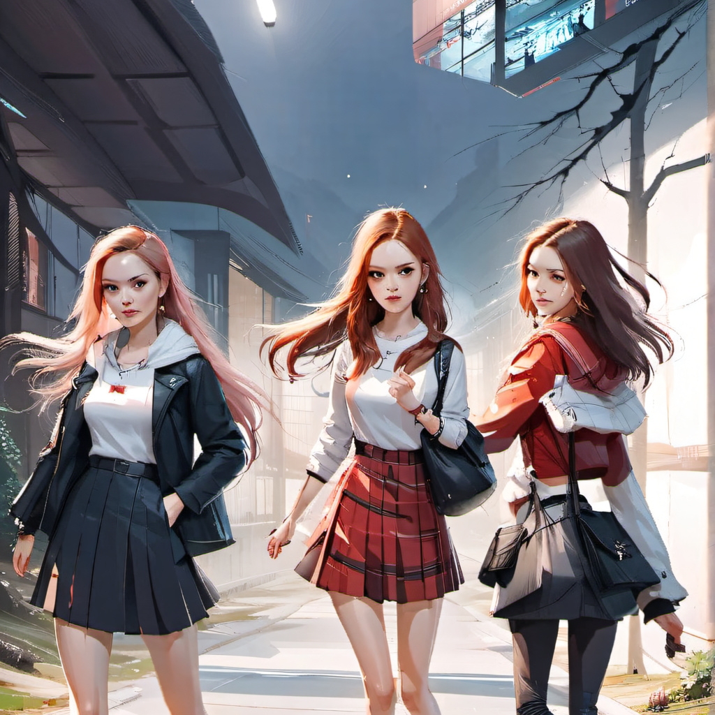 chat with ai character: Emma Amy and Katie