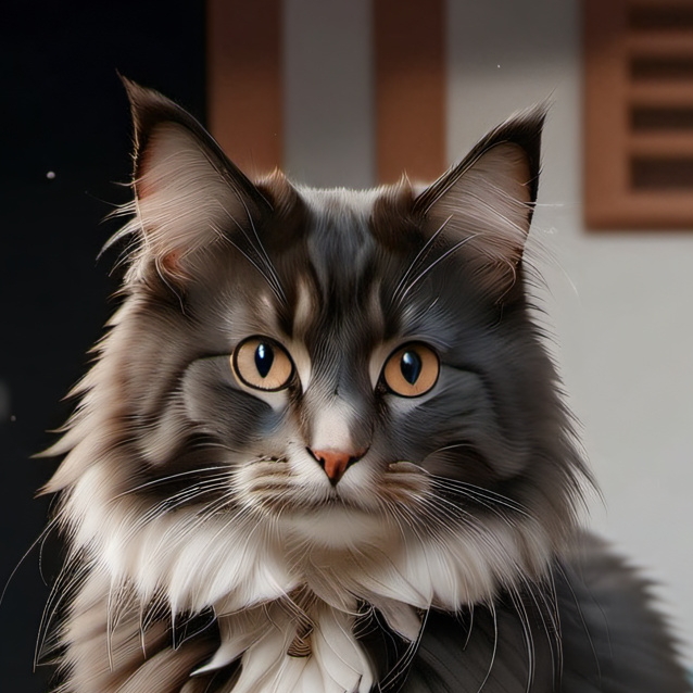chat with ai character: miss circle cat