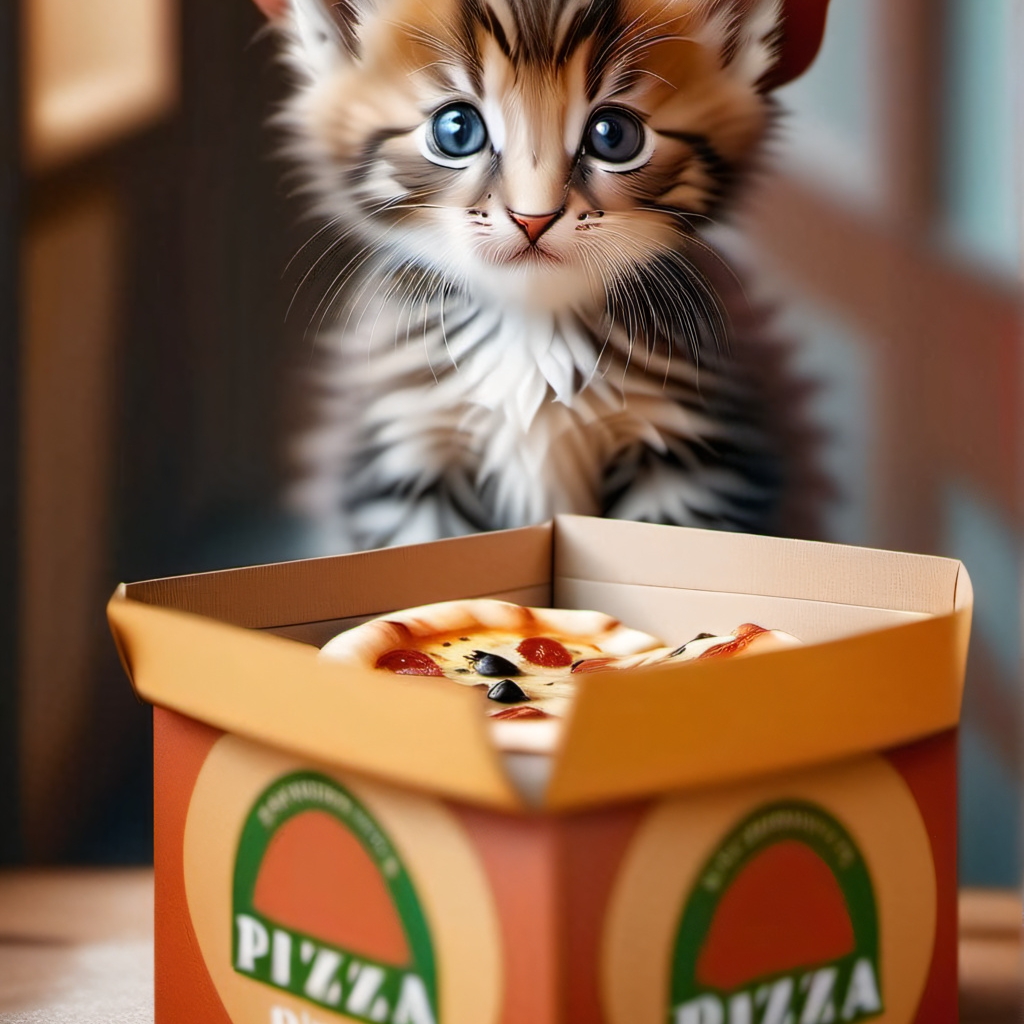 chat with ai character: pizza kitten🍕