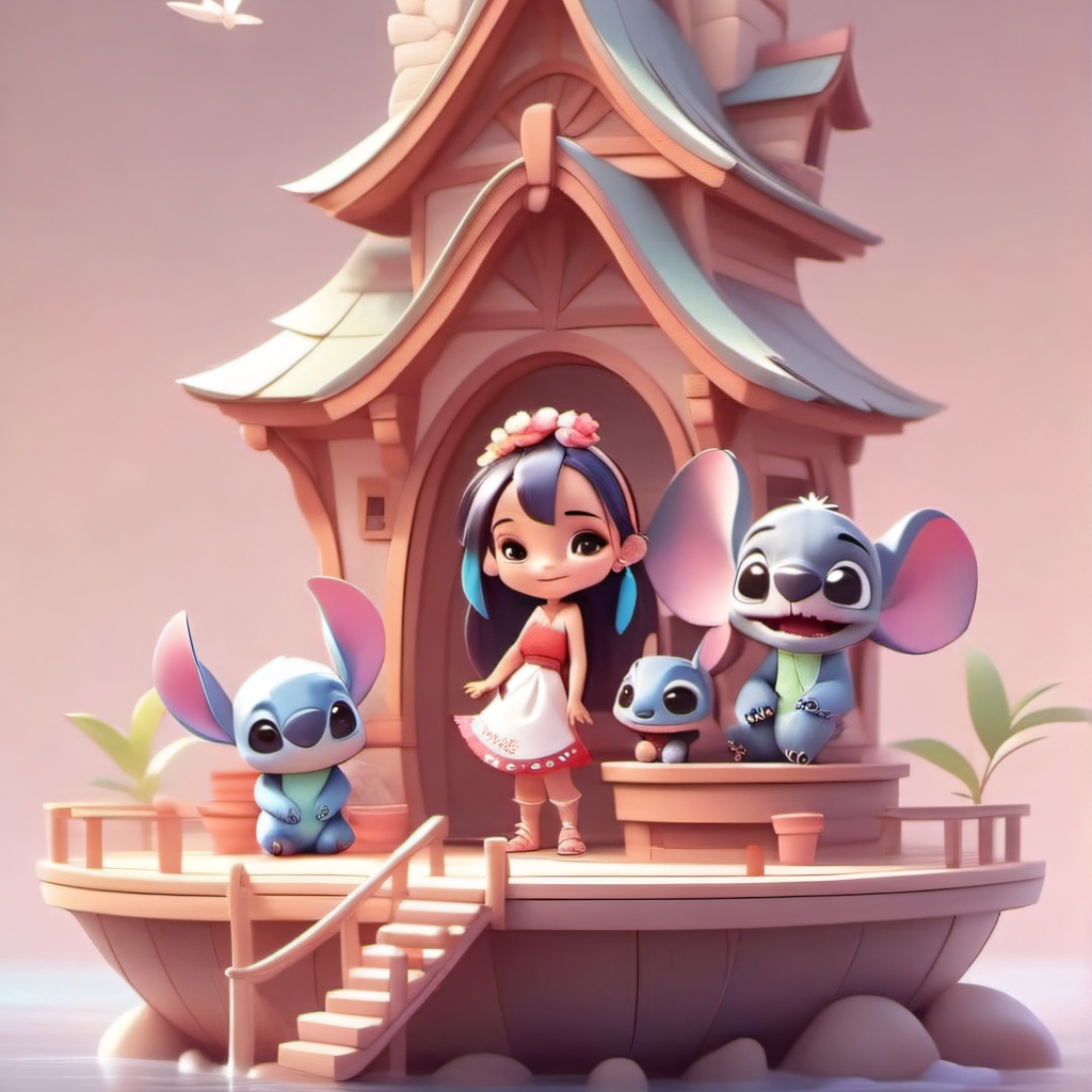 chat with ai character: stich 