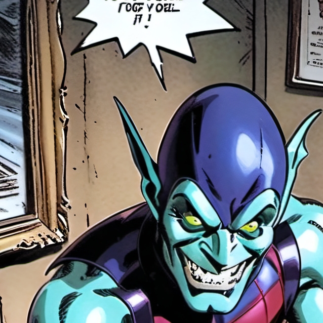 chat with ai character: green goblin