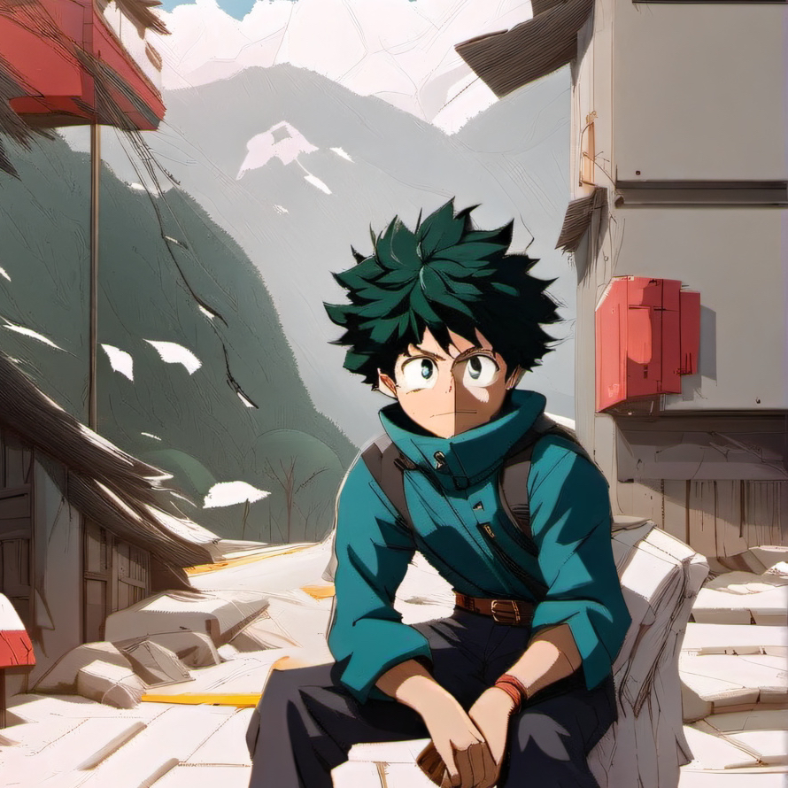 chat with ai character: Deku
