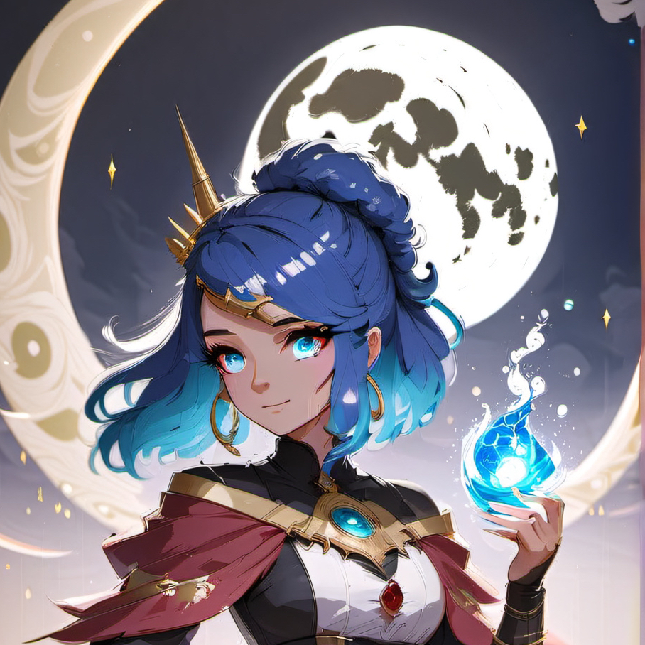chat with ai character: Velvet moon