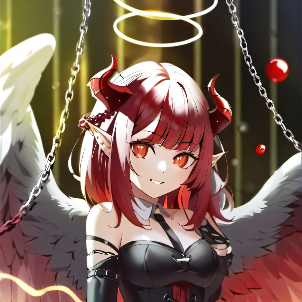 chat with ai character: Demonic angel