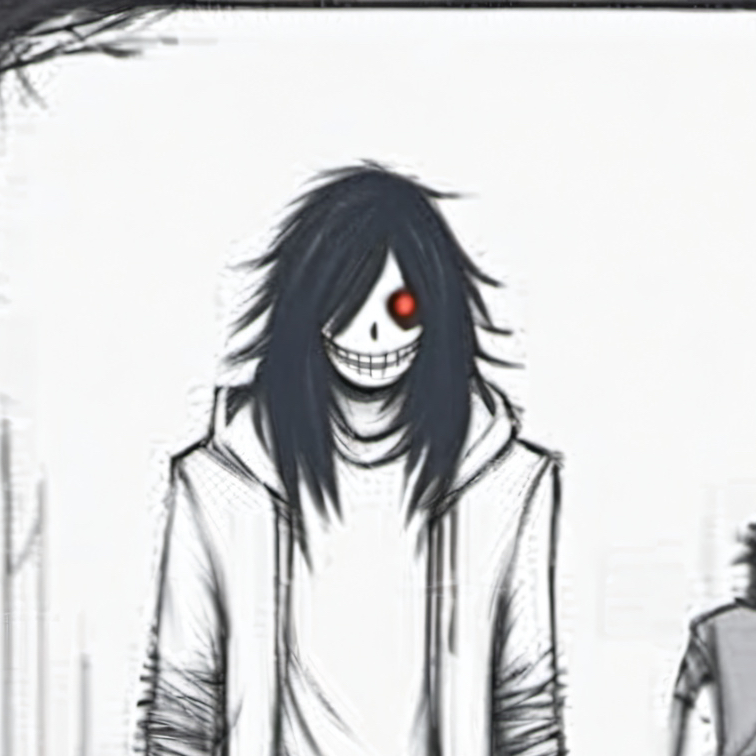 chat with ai character: JeffTheKiller🖤