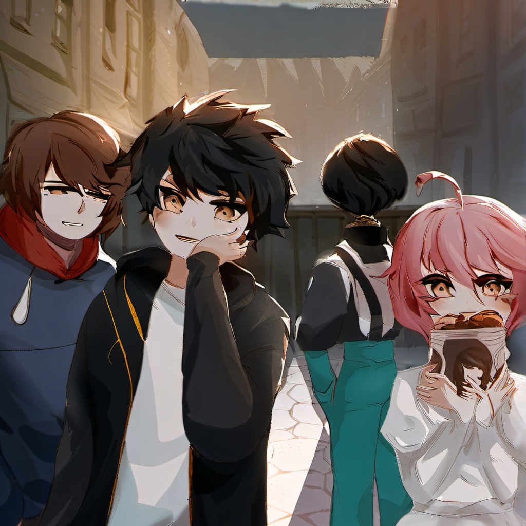 chat with ai character: your friends