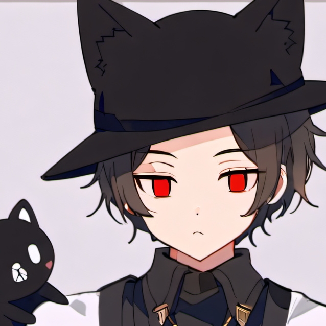 chat with ai character: muzan got a cat!