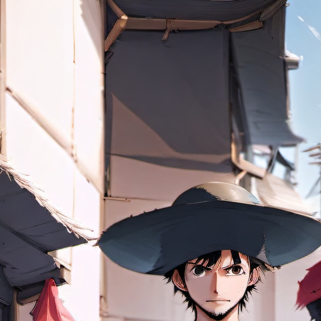 chat with ai character: straw hats+law