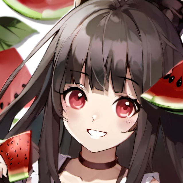 chat with ai character: Watermelon girl