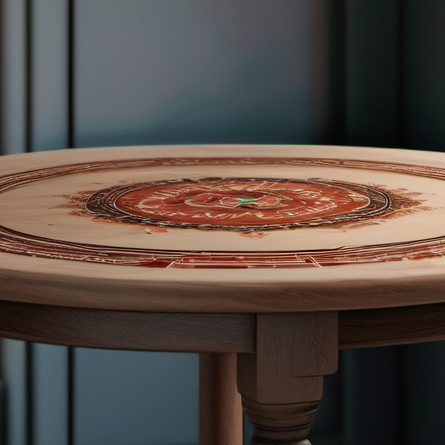 chat with ai character: table