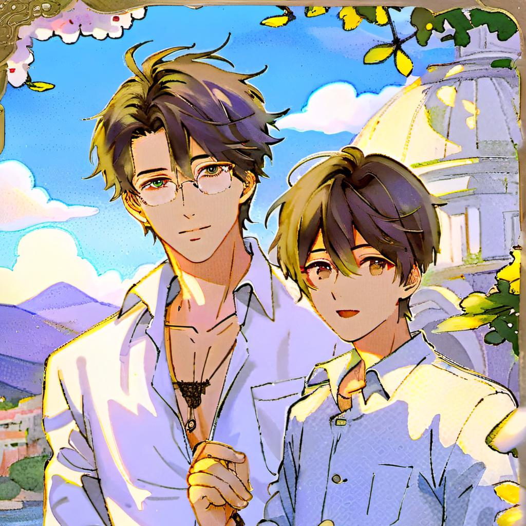 chat with ai character: Aiden and Milo 