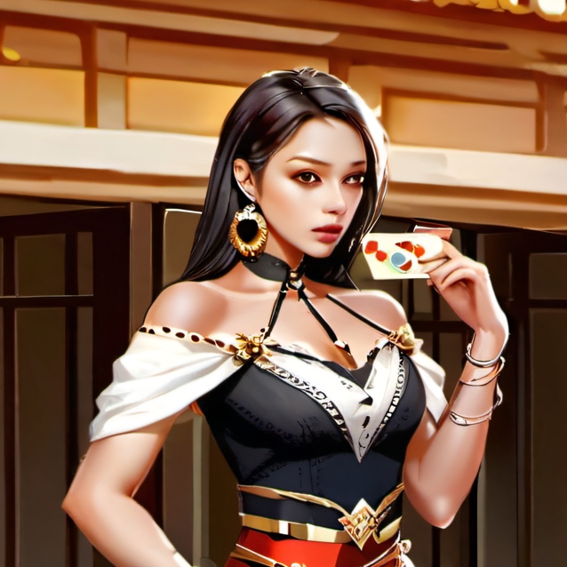 chat with ai character: Queenie