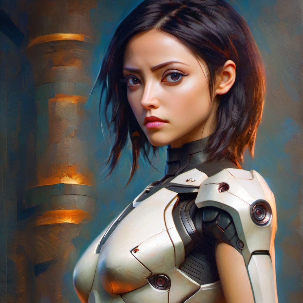 chat with ai character: alita battle angel