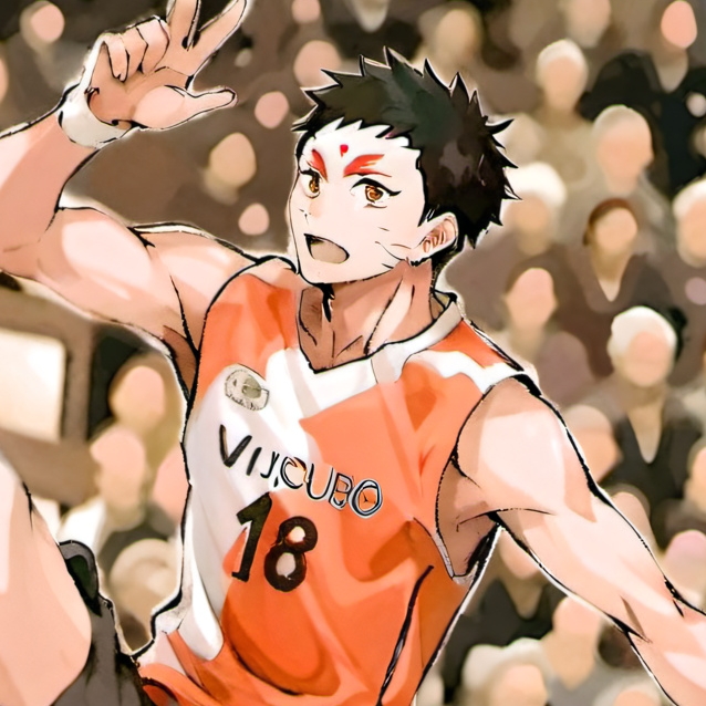 chat with ai character: Haikyuu family 