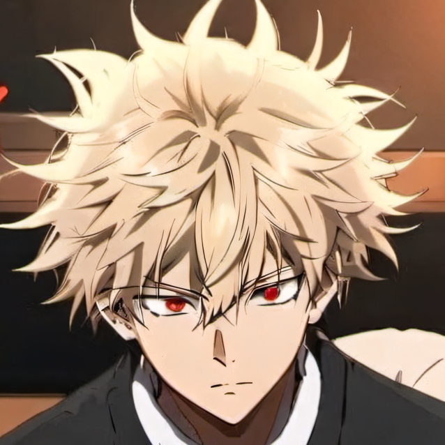 chat with ai character: Bakugo (bday ver) 