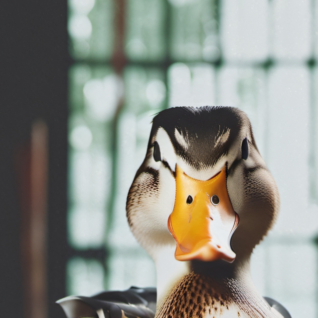chat with ai character: angry duck