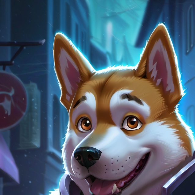chat with ai character: dog