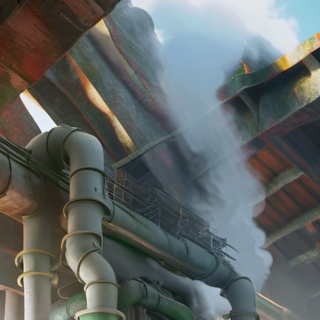 chat with ai character: abandoned factory