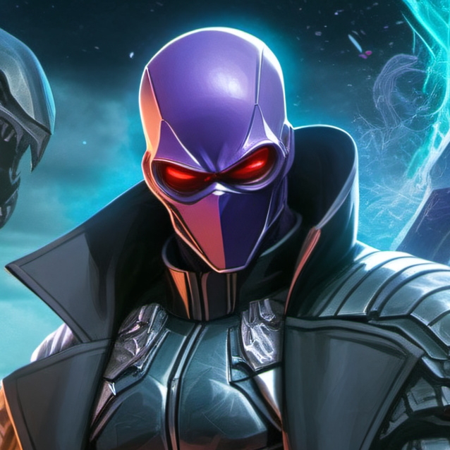 chat with ai character: purple strike
