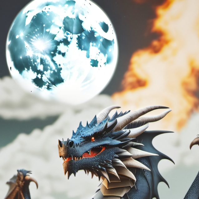 chat with ai character: moon dragon ✨