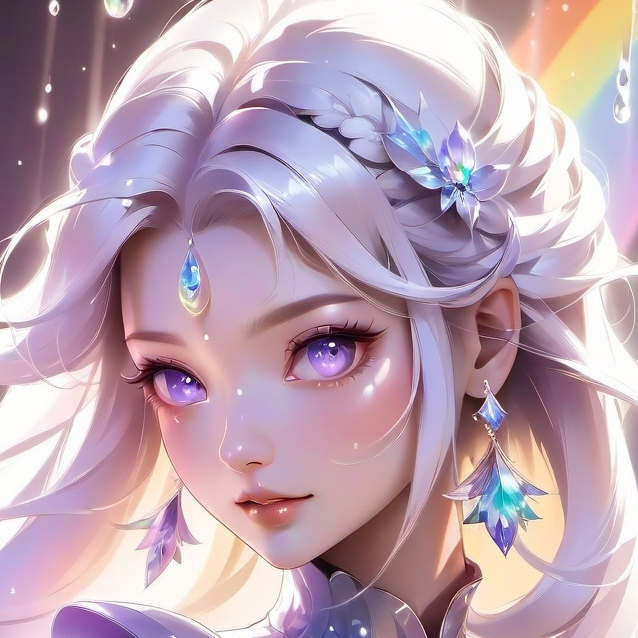 chat with ai character: rainbow