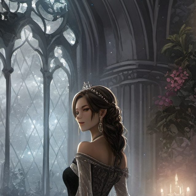chat with ai character: girl in a ballroom