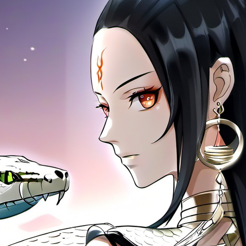 chat with ai character: hebihime sama 