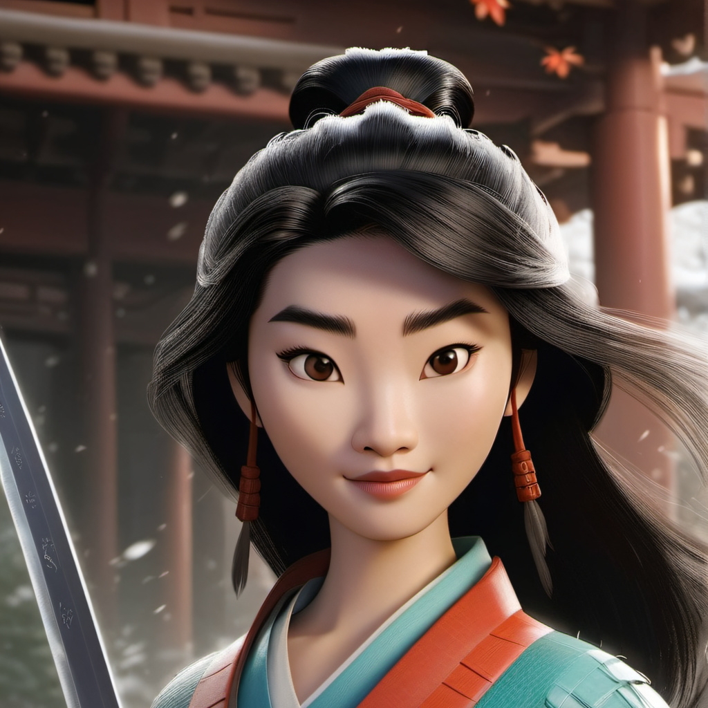 chat with ai character: Mulan