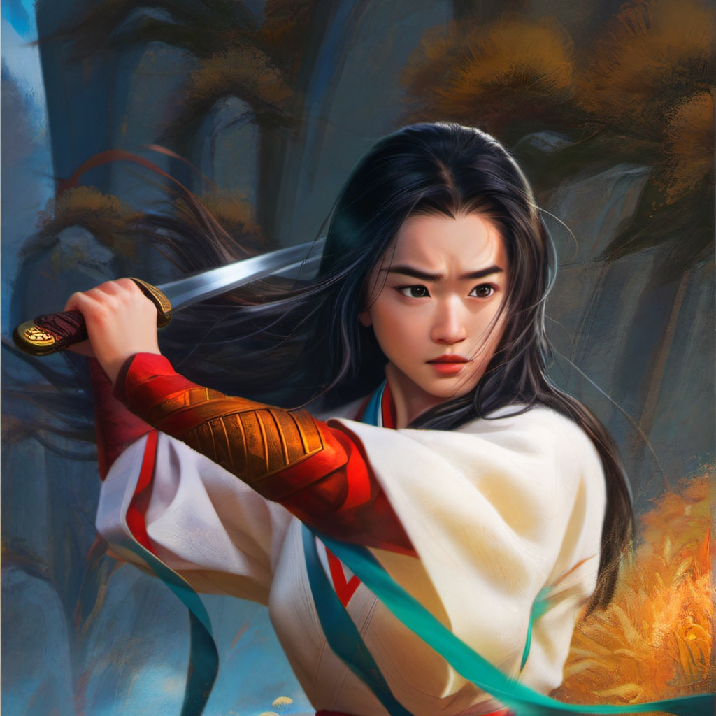chat with ai character: Mulan