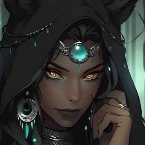 chat with ai character: Fox witch