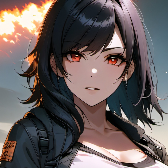 chat with ai character: survivor girl