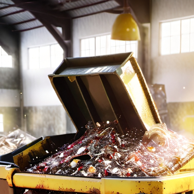 chat with ai character: garbage disposal 