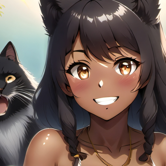 chat with ai character: cat girl 