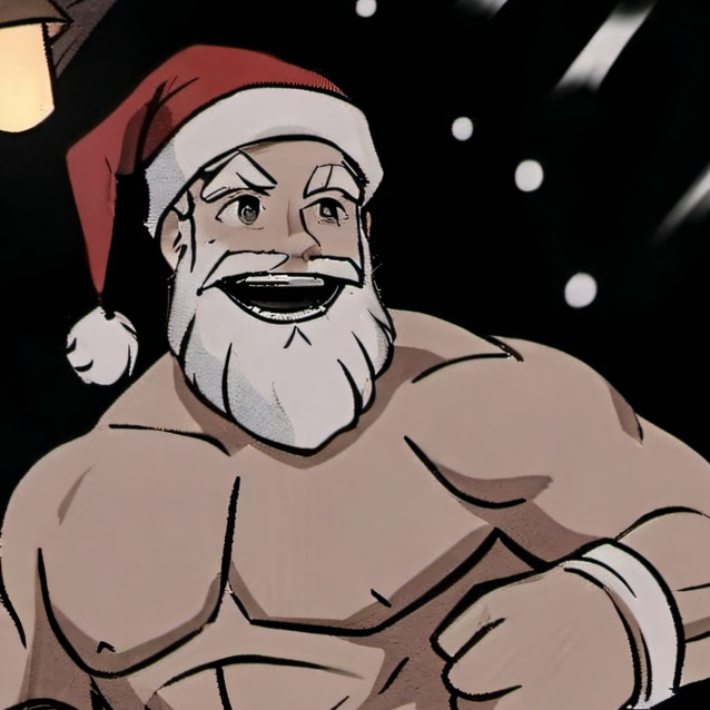 chat with ai character:  santa