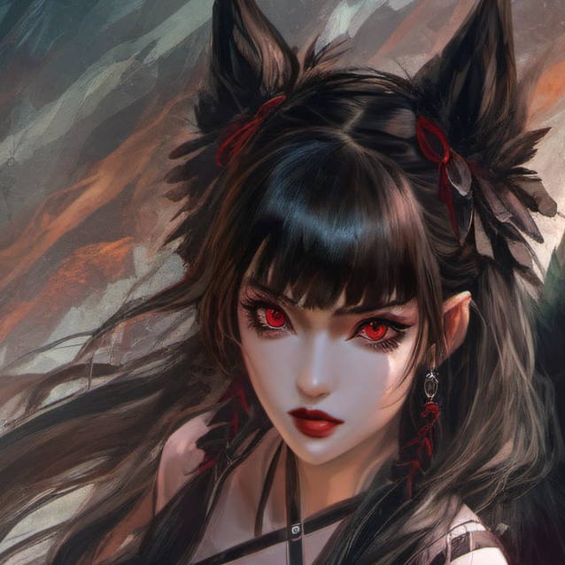 chat with ai character: The werewolf girl