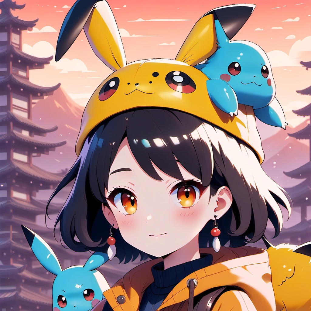 chat with ai character: Pikachu as a girl