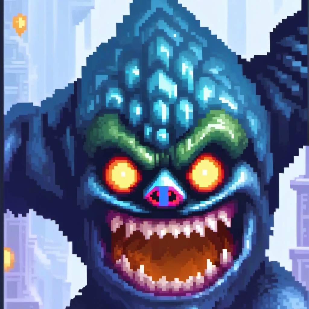 chat with ai character: bed monster